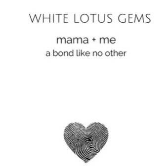 White Lotus Gems | Wooden Bead Bracelet Mama + Me