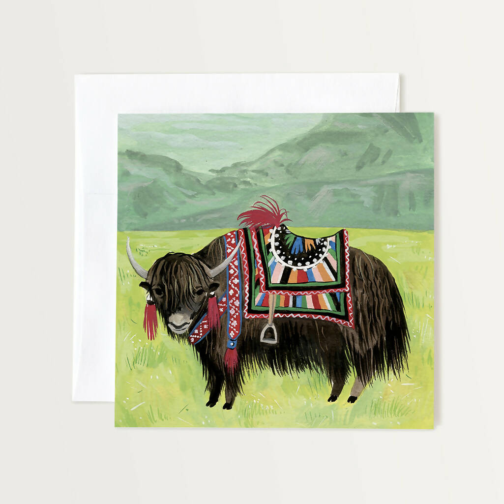 Emilie Simpson Art and Design | Yak Card