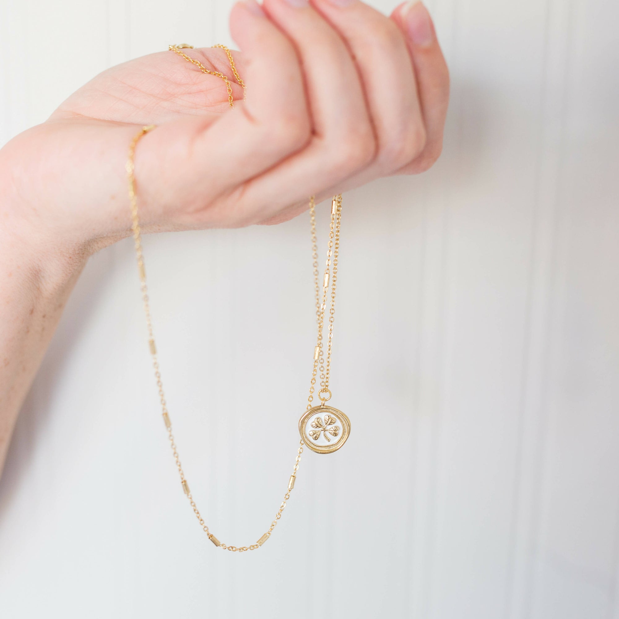 HandsTAYmped Designs | Gold Dainty Necklace Sets