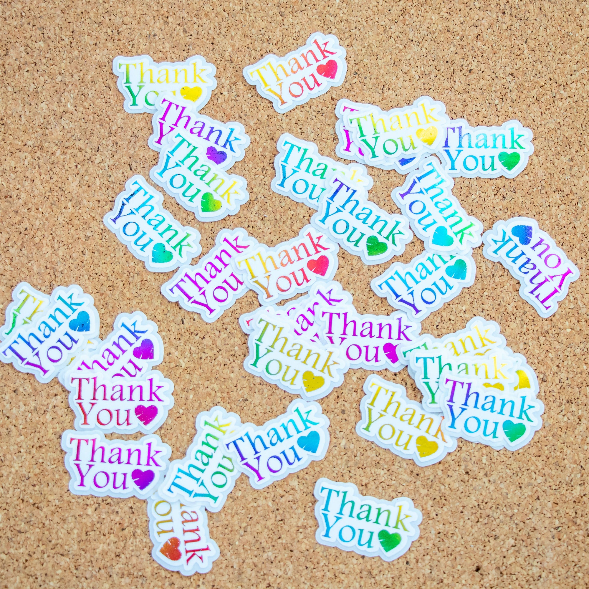 Created by LDBankey | Thank You Heart Stickers