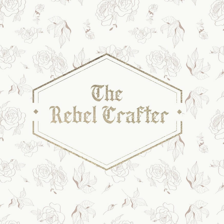 The Rebel Crafter | Decorative Plate | Live Laugh Fuck Off