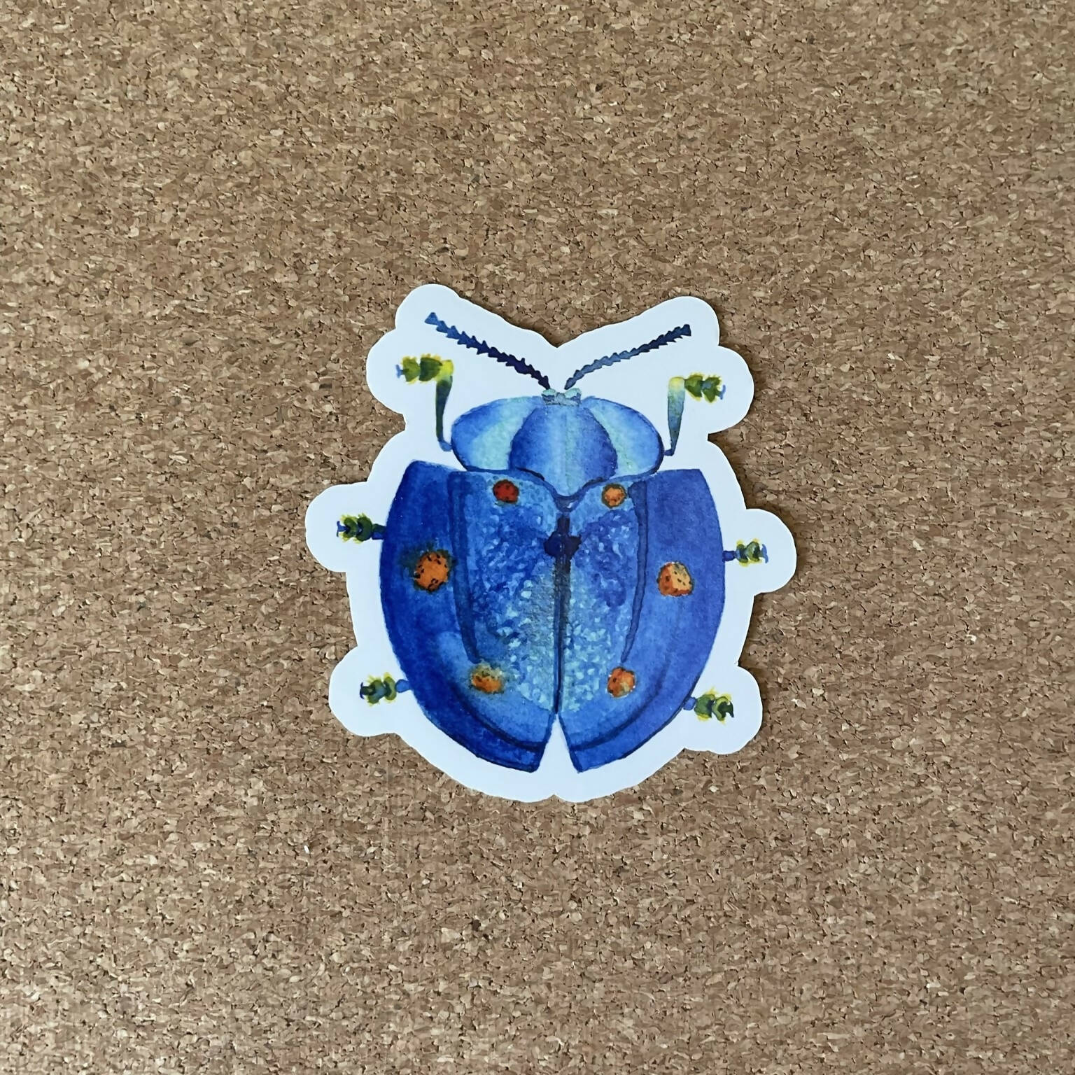 Kari Pop Art | Blue Beetle Sticker