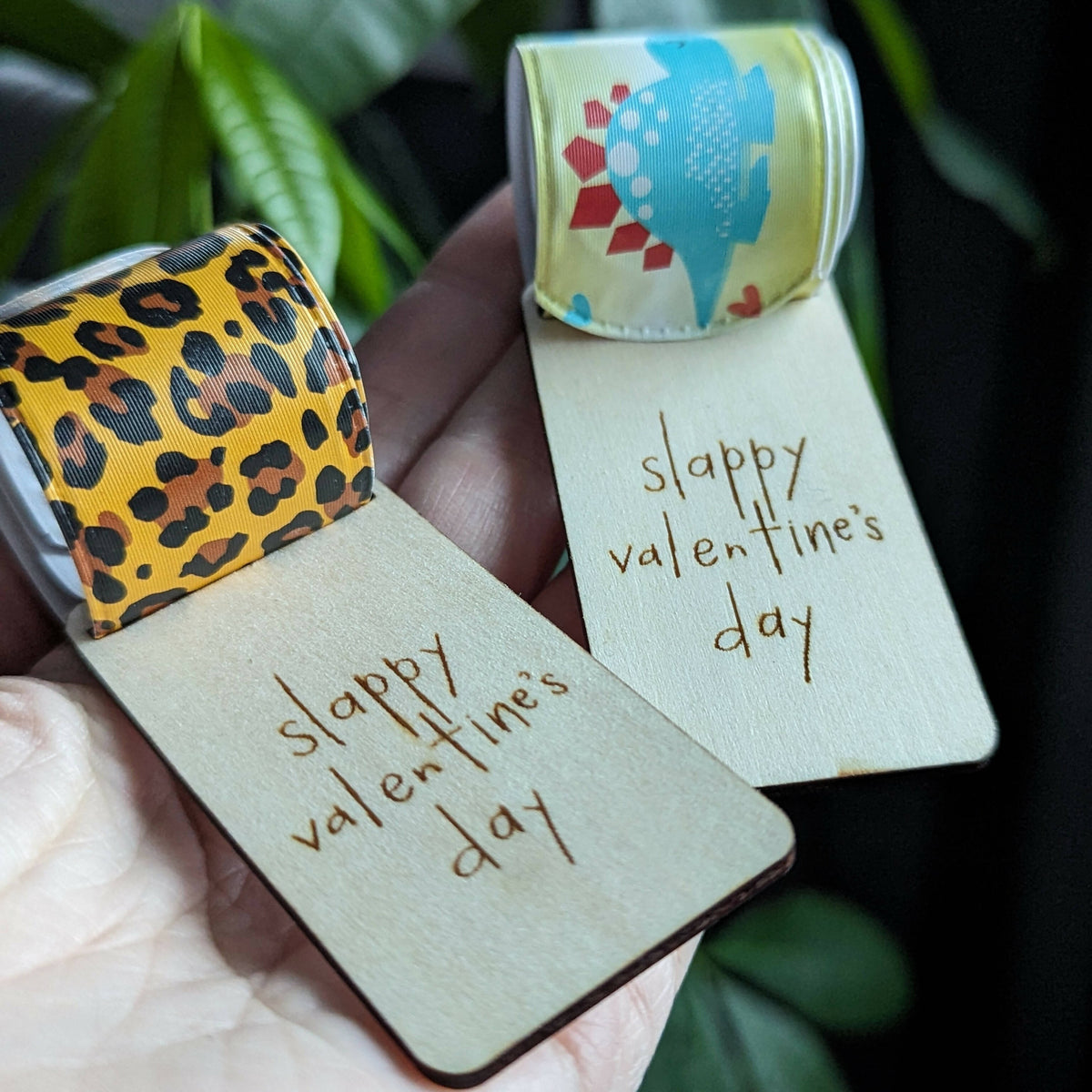 Under the Stairs Paper Co. | SLAP BRACELET VALENTINE