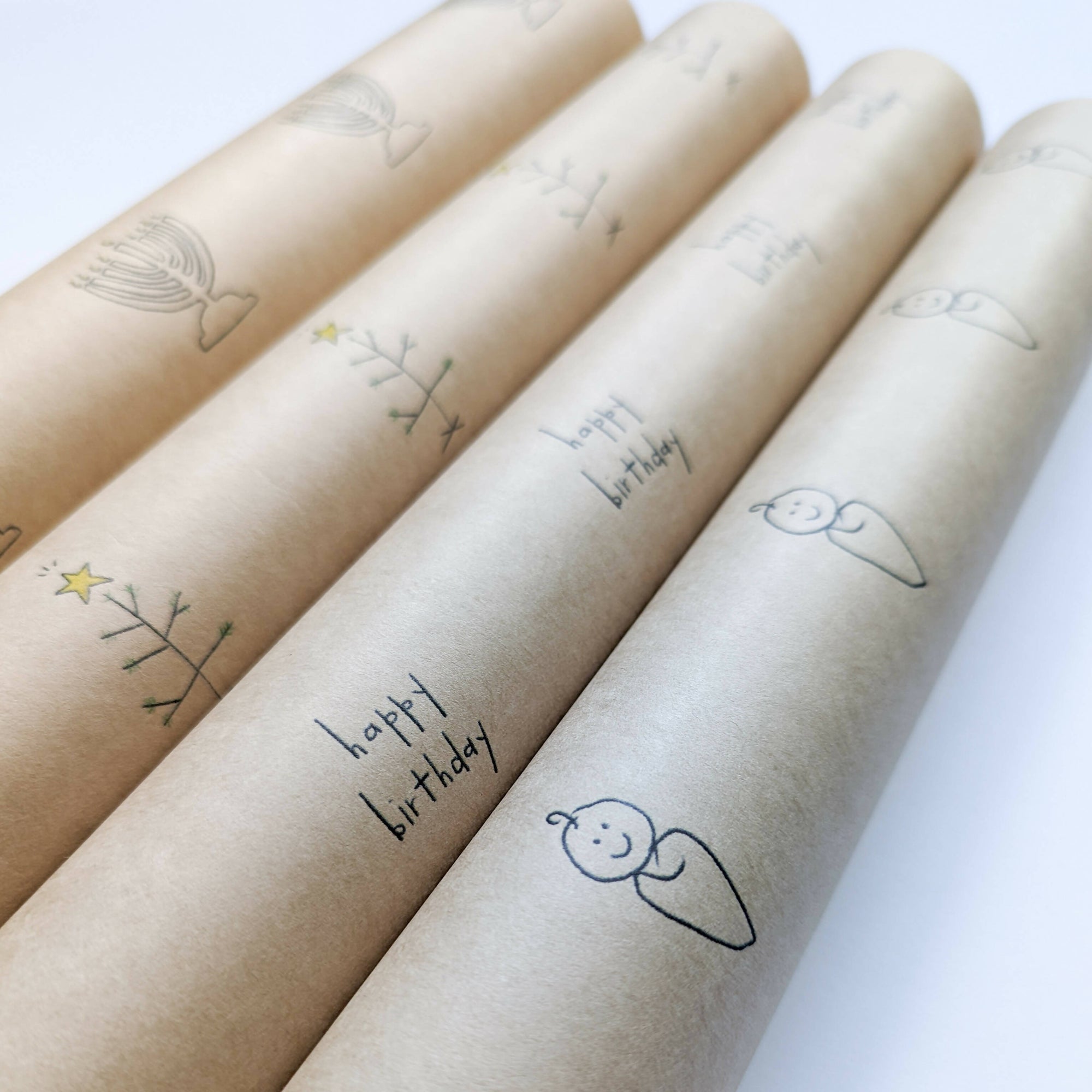 Under the Stairs Paper Co. | BABY PRINT WRAPPING PAPER + WASHI TAPE