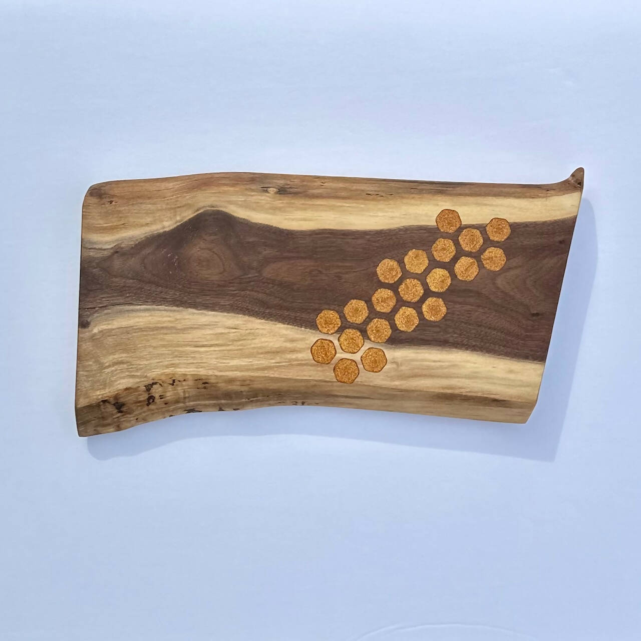 Maple Works Designs | Walnut and Honeycomb Board