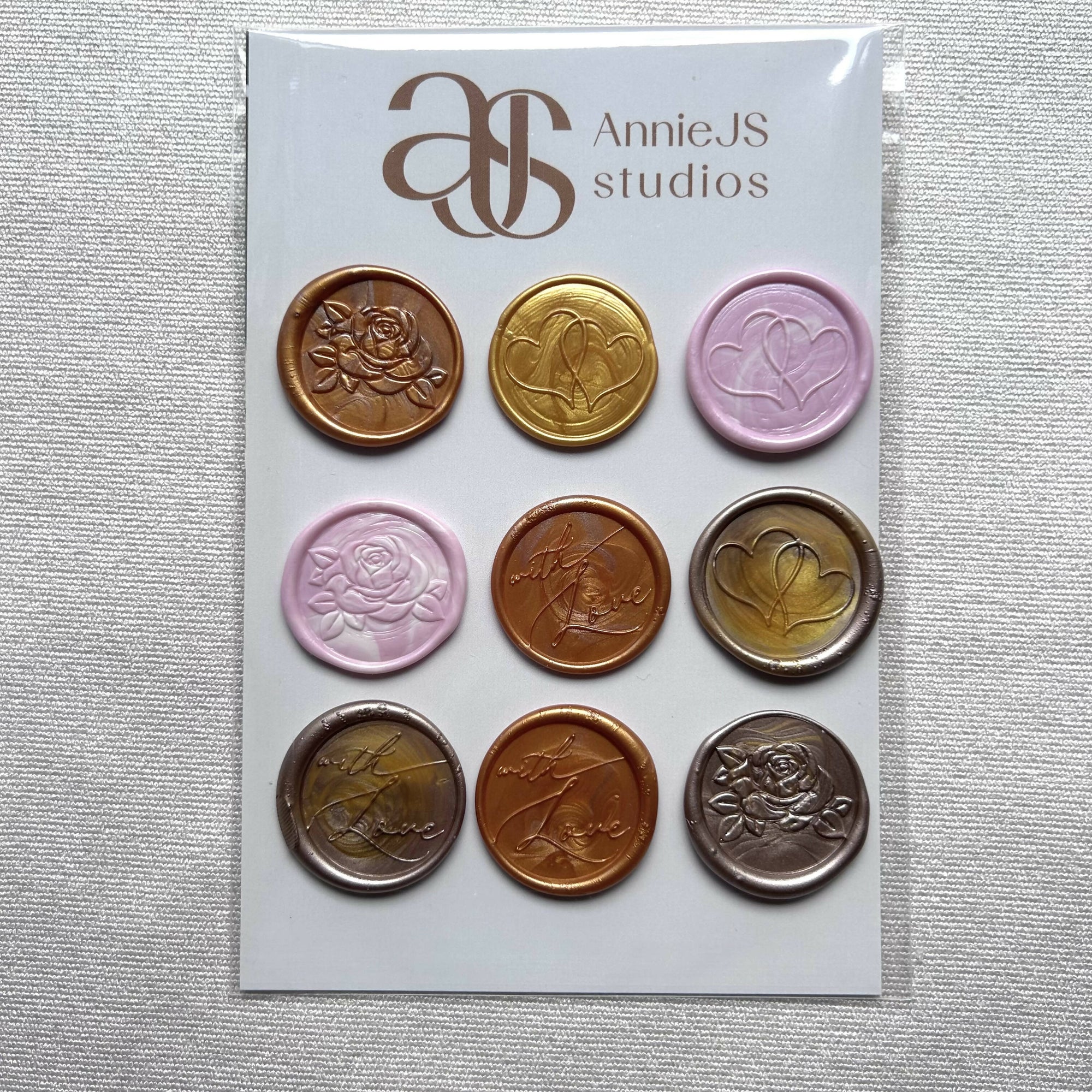 Annie JS Studios | Imperfect Wax Seal Stickers