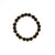 White Lotus Gems | 8mm Gemstone Bracelet Black Onyx (matte)