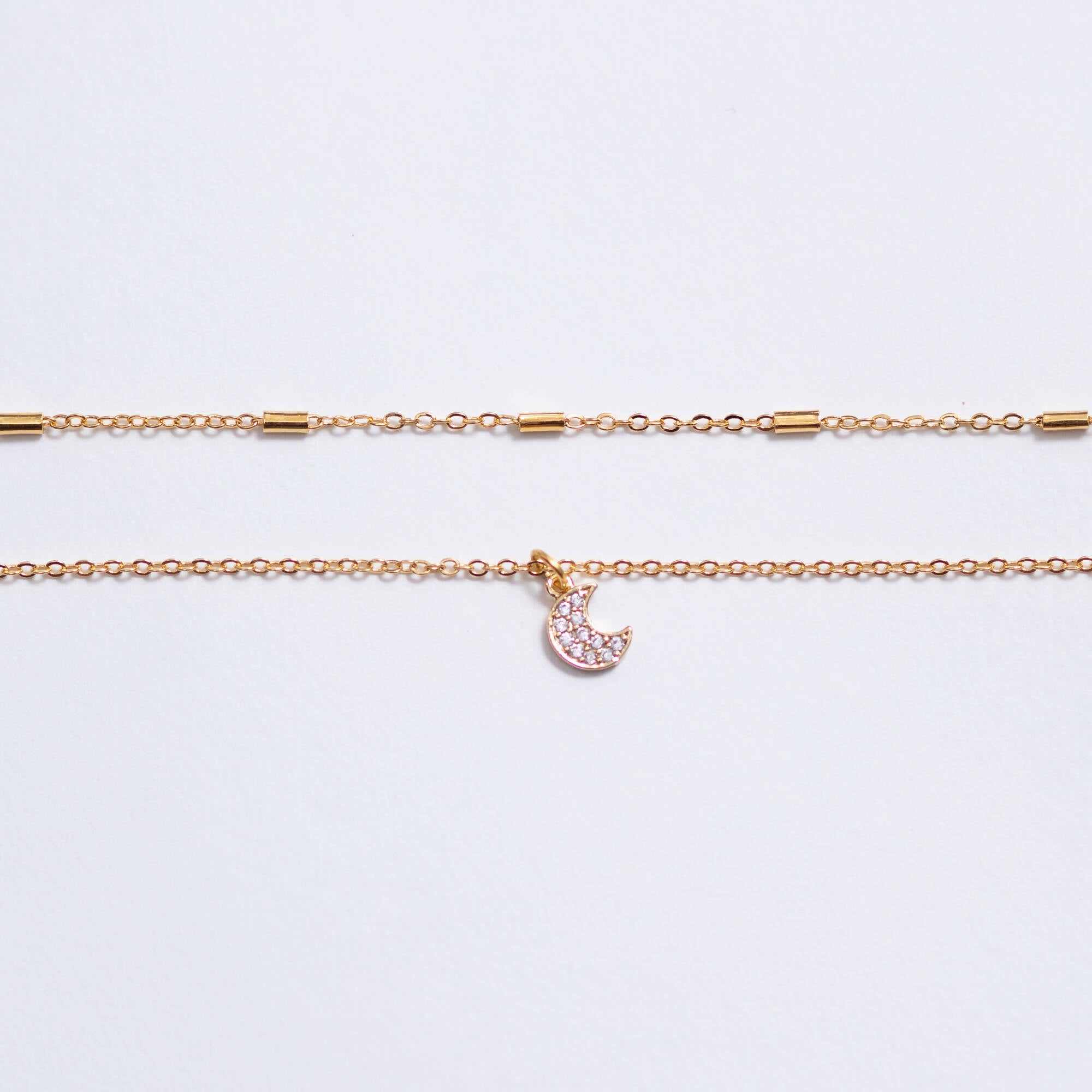 HandsTAYmped Designs | Gold Dainty Necklace Sets