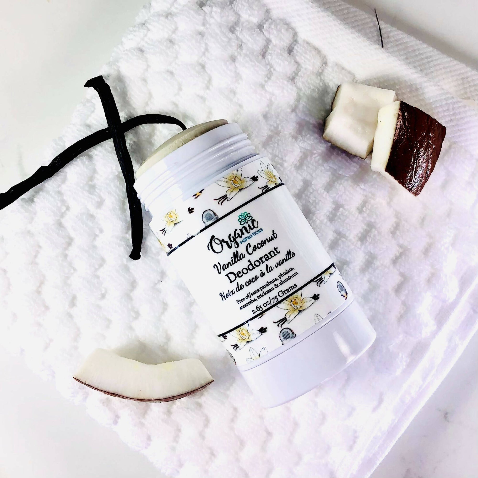 Organic Inspirations | Deodorant Vanilla Coconut