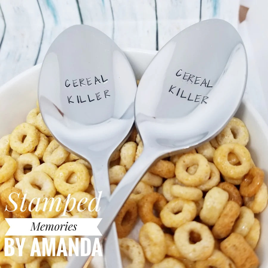 Stamped Memories by Amanda | Cereal Killer Spoon