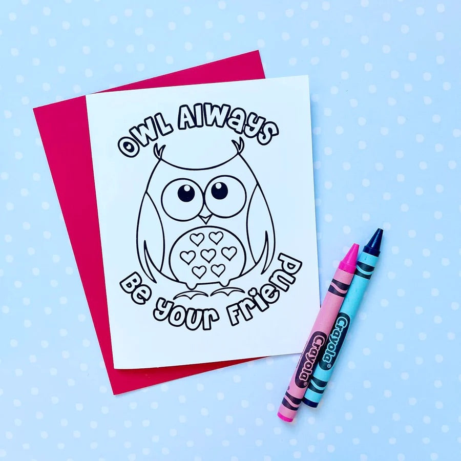 Splendid Greetings | Punny Cards | Valentine's DIY Colouring Cards