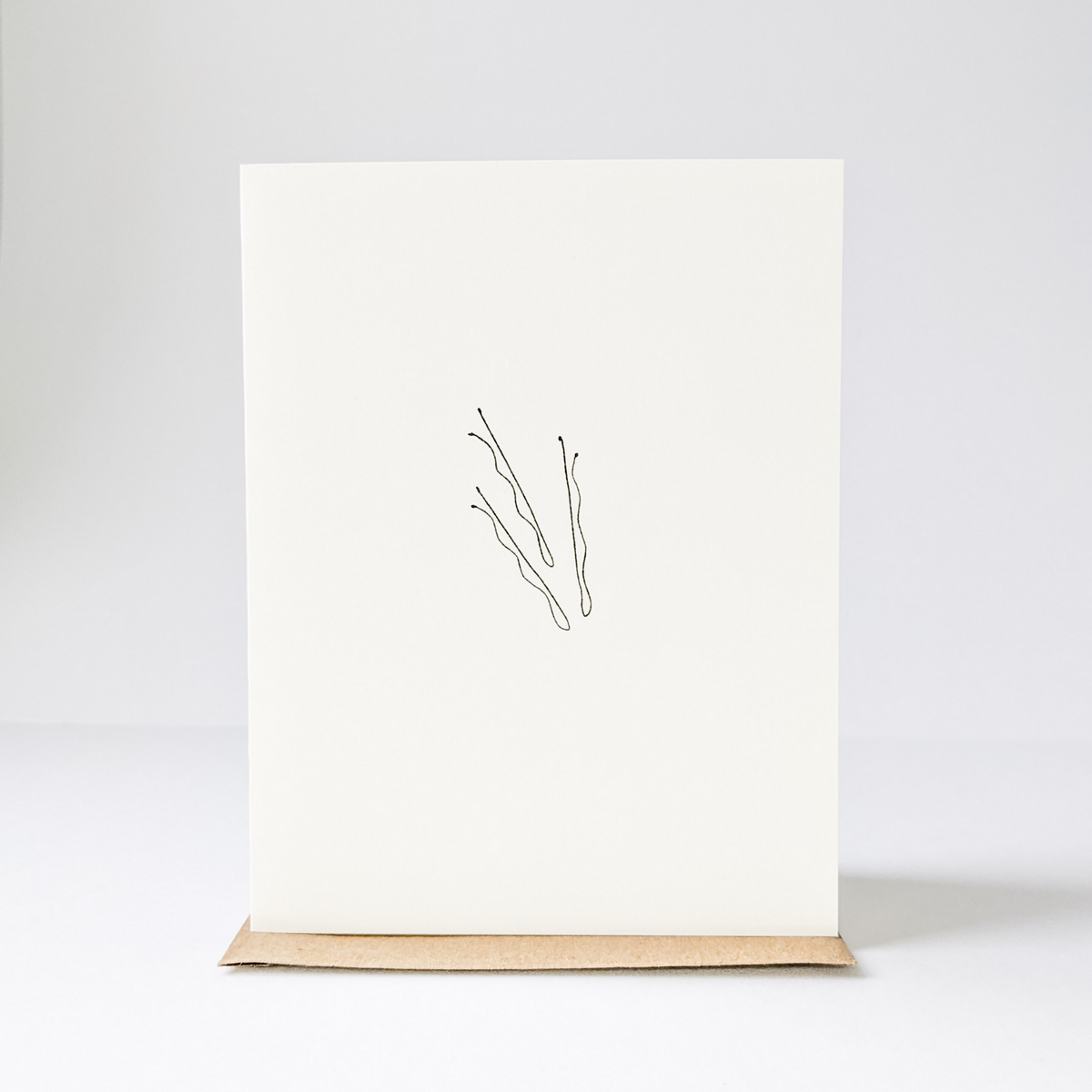 Under the Stairs Paper Co. | BOBBY PINS CARD