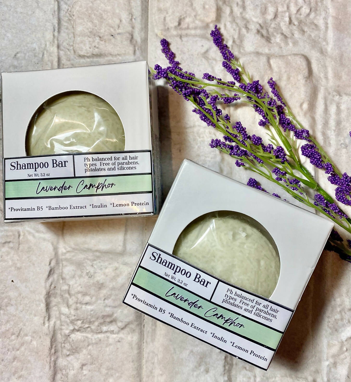 Organic Inspirations | Shampoo Bar Lavender Camphor