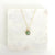 White Lotus Gems | Mini round 14kt Gold Filled Necklace