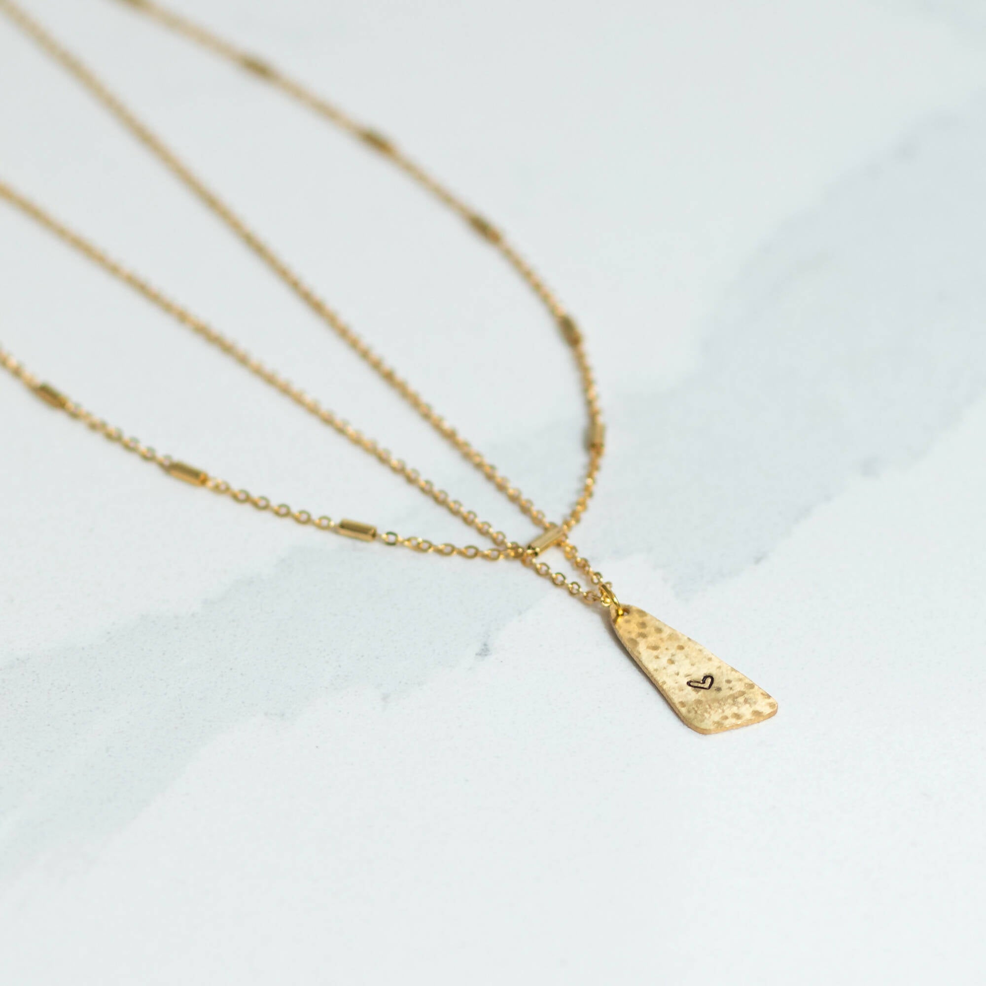 HandsTAYmped Designs | Gold Dainty Necklace Sets