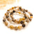 White Lotus Gems | 8mm Gemstone Bracelet Bamboo Agate