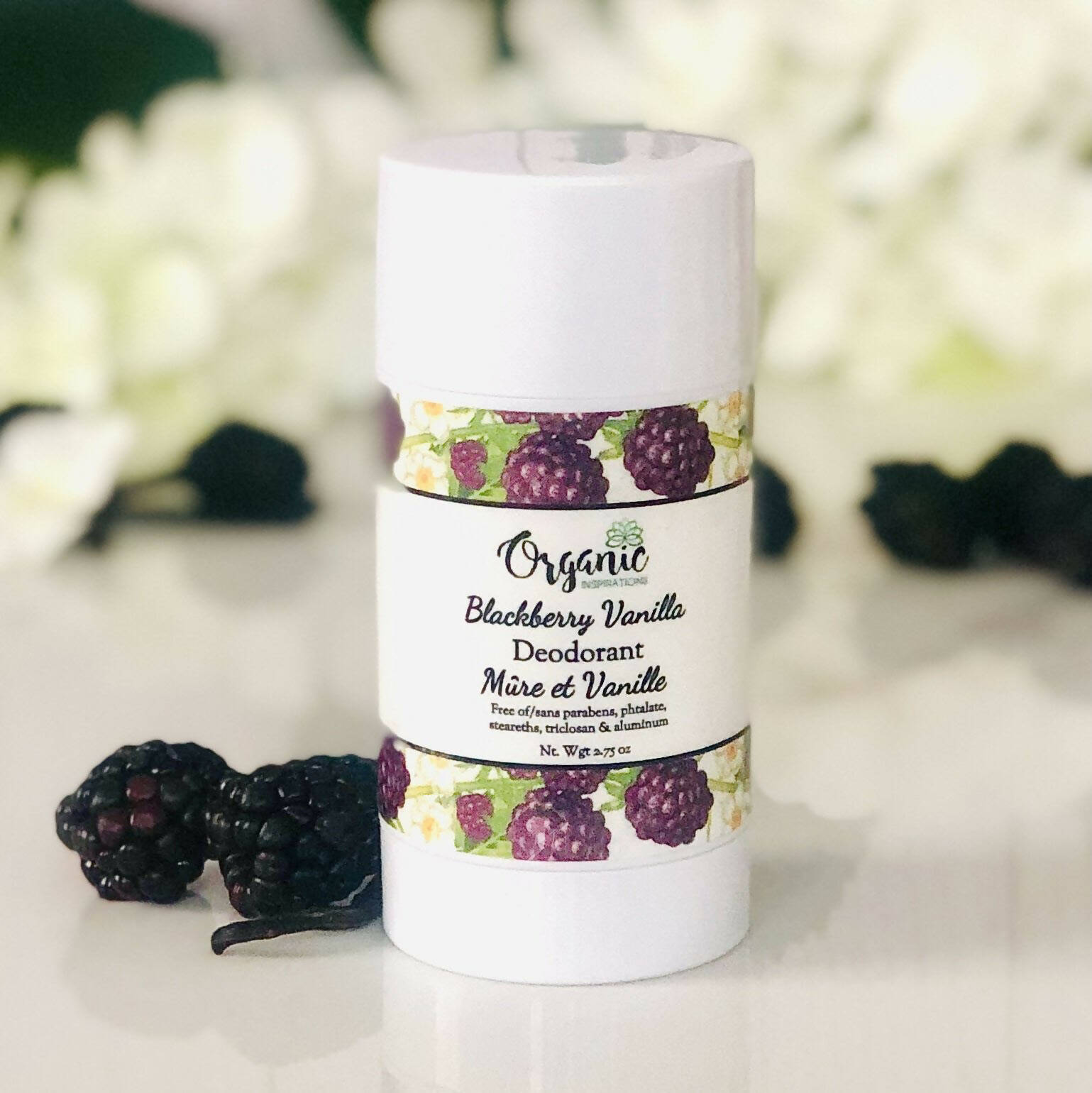 Organic Inspirations | Deodorant Blackberry Vanilla