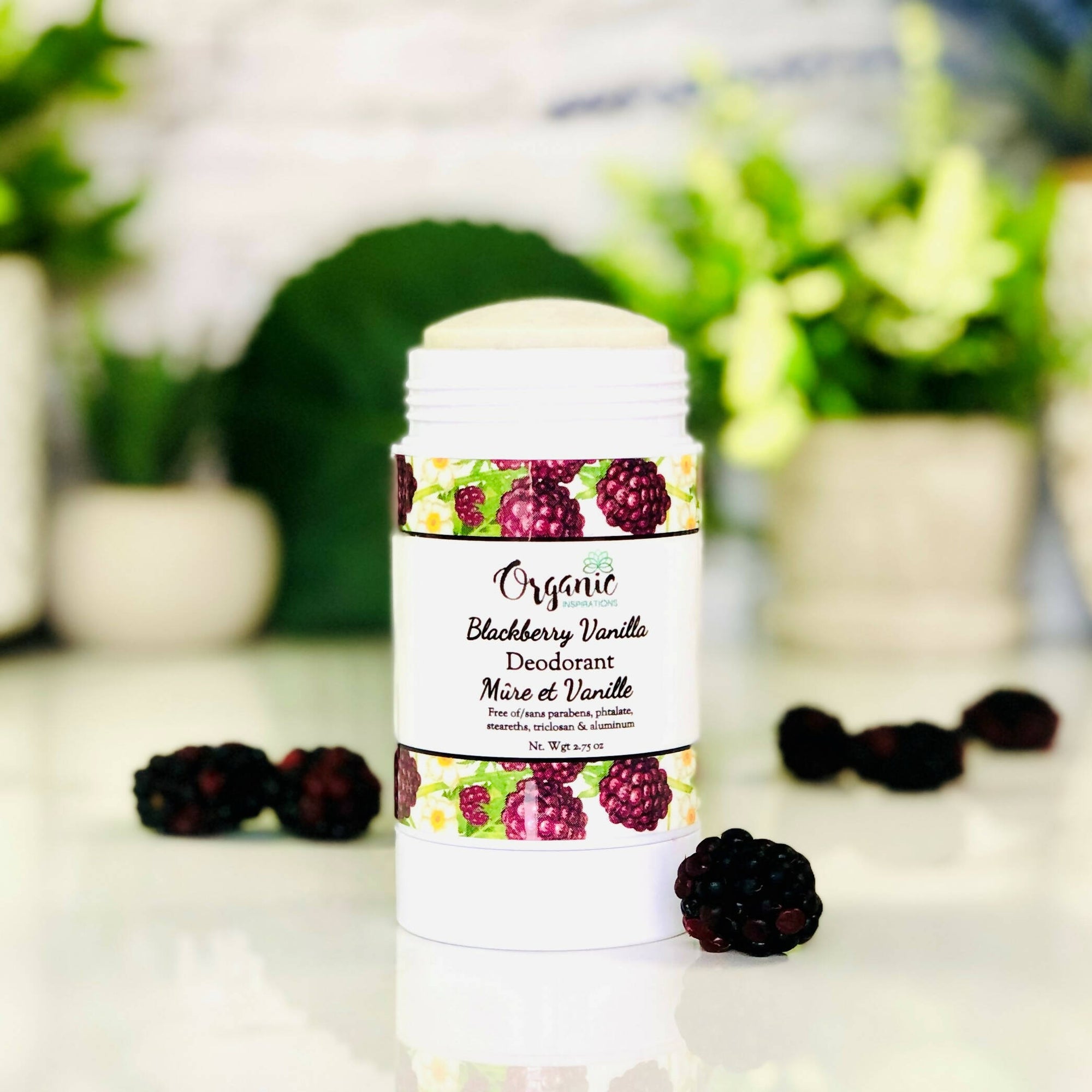 Organic Inspirations | Deodorant Blackberry Vanilla