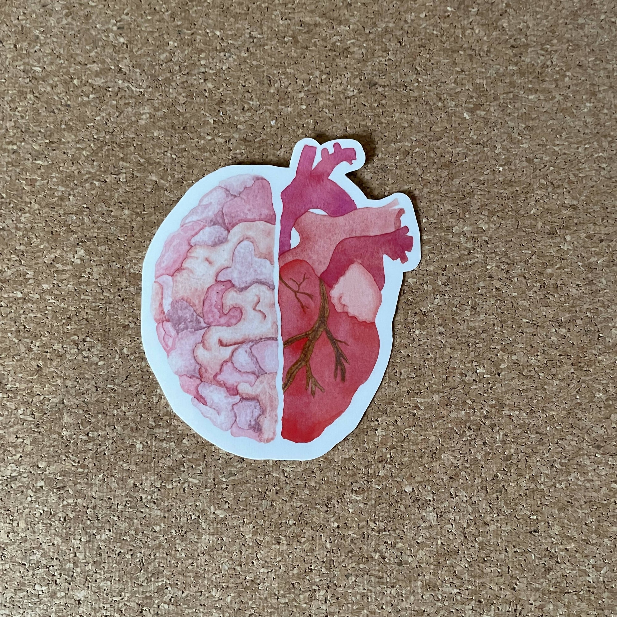 Kari Pop Art | Heart-Brain Sticker